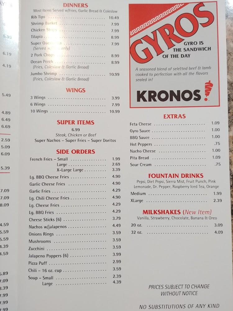 Marnell carry out Menu image 2